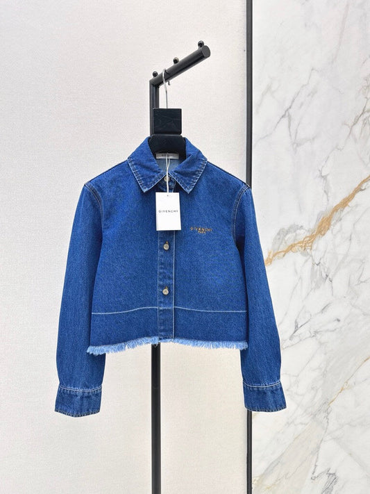 Dark Blue Irregular Denim Set