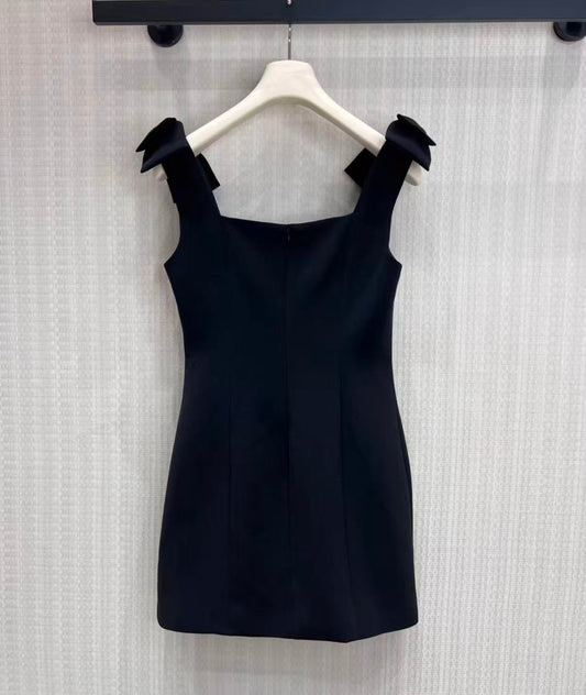 Bow Detail Sleeveless Dress