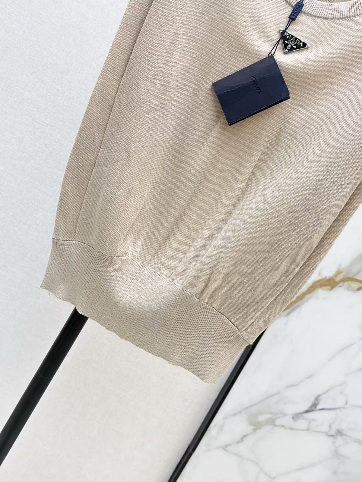 Triangle Patch Knit Vest