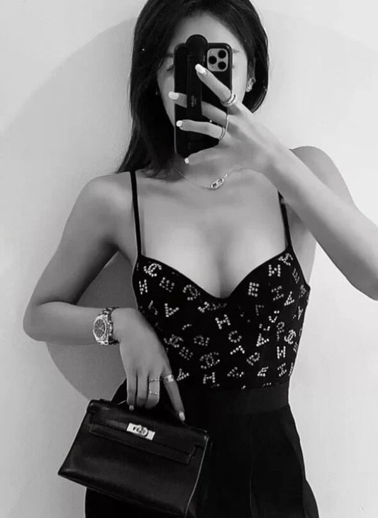 Chic Spaghetti Strap Swimsuit