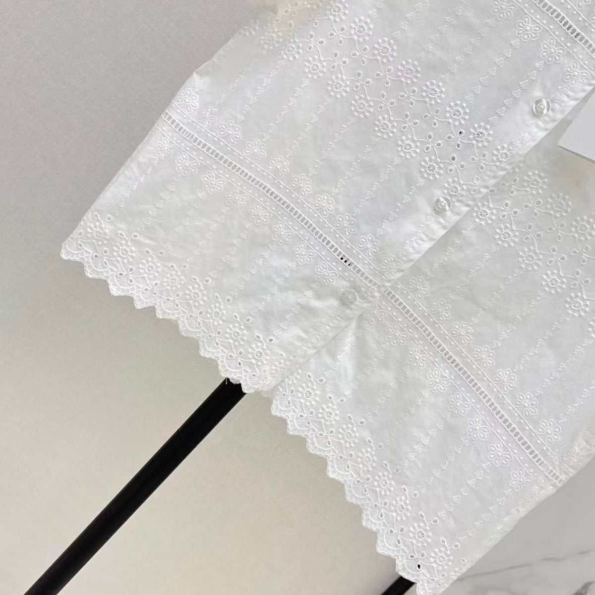 Eyelet Embroidered Shirt