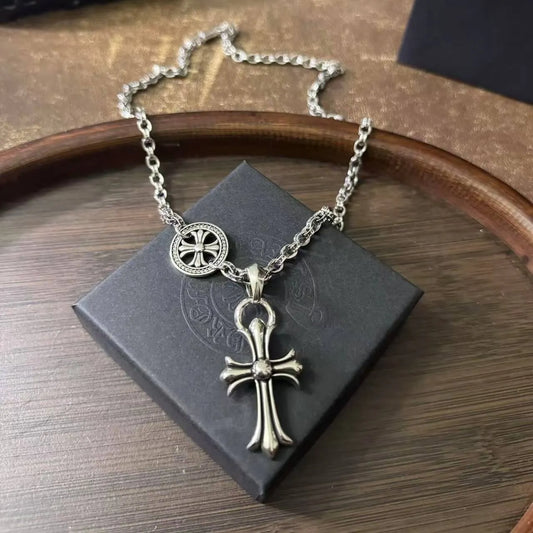 Chic Street Style Cross Necklace