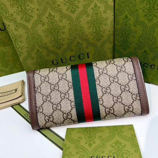 Detachable Chain Retro Pattern Wallet