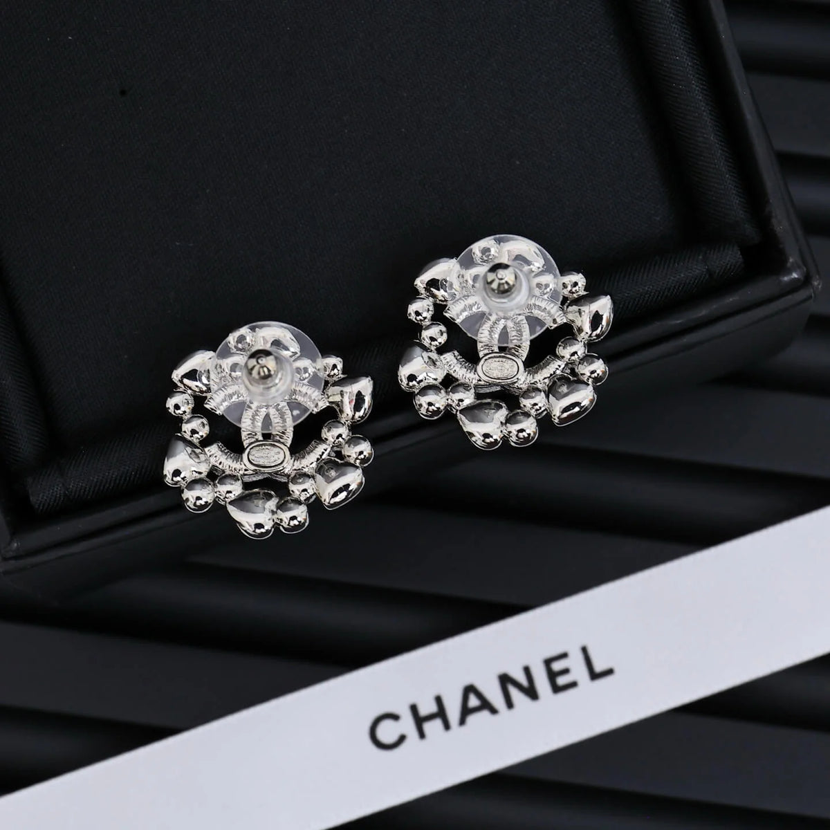 Floral Cluster Stud Earrings
