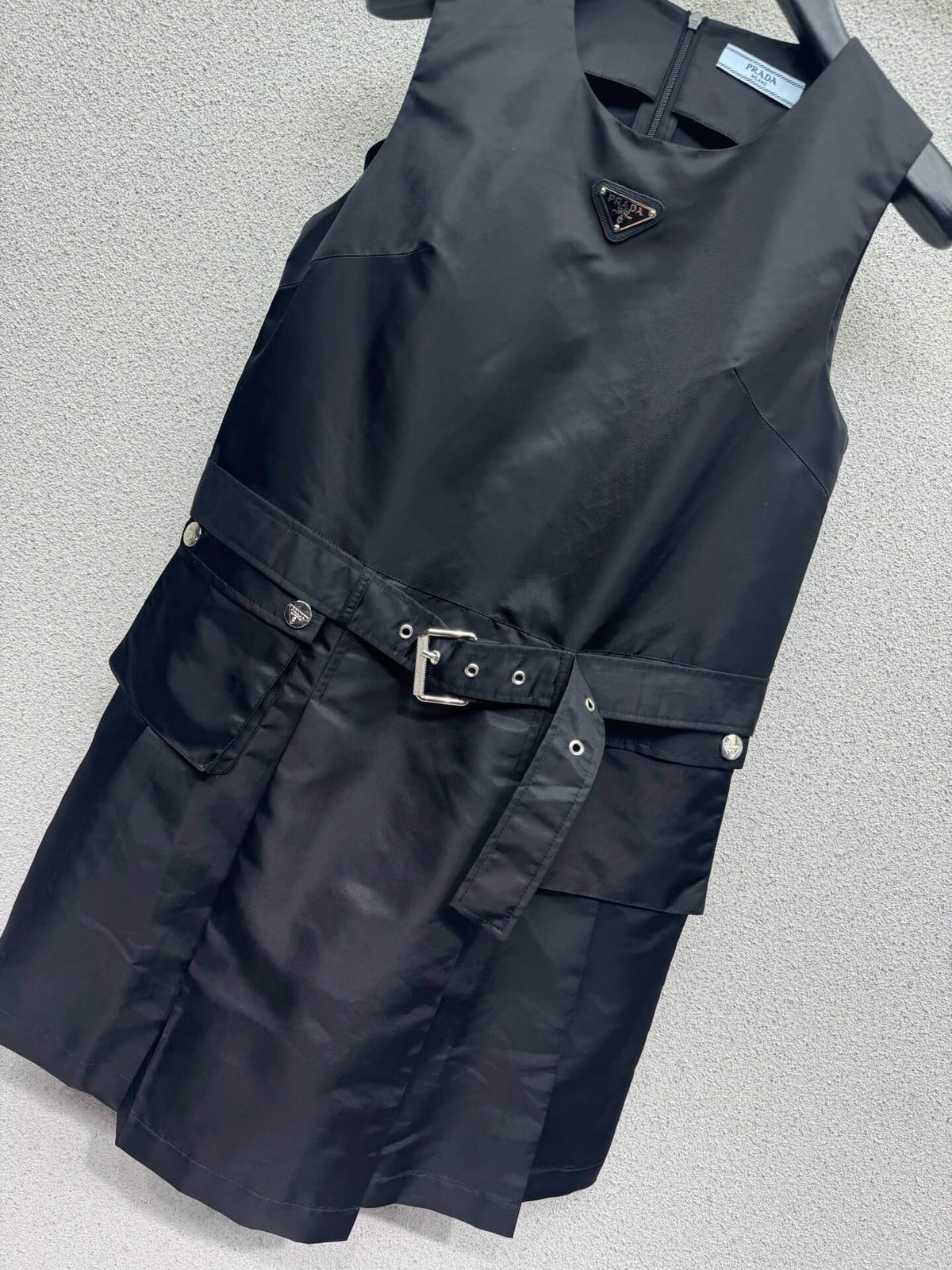 Cargo Pocket Tank Dress