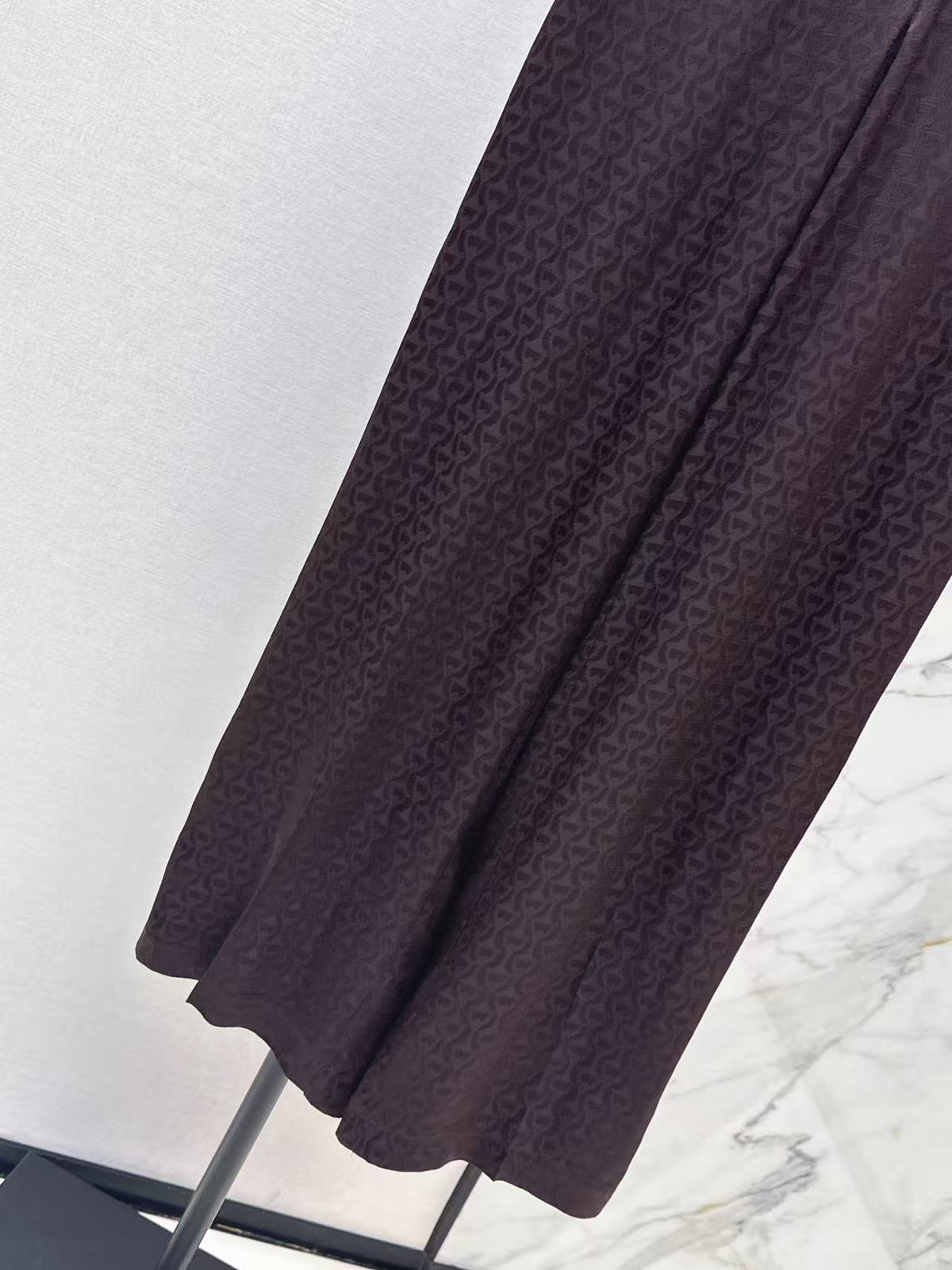 Retro Exclusive-Fabric Shirt and Palazzo Pants Set