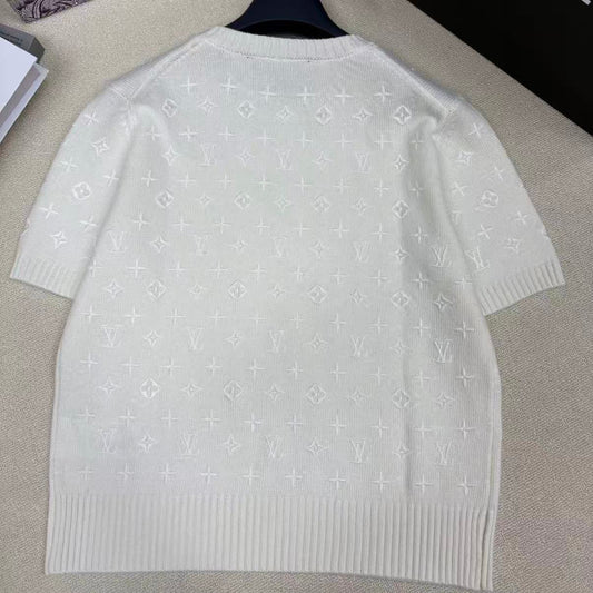 Monogram Knit T-Shirt