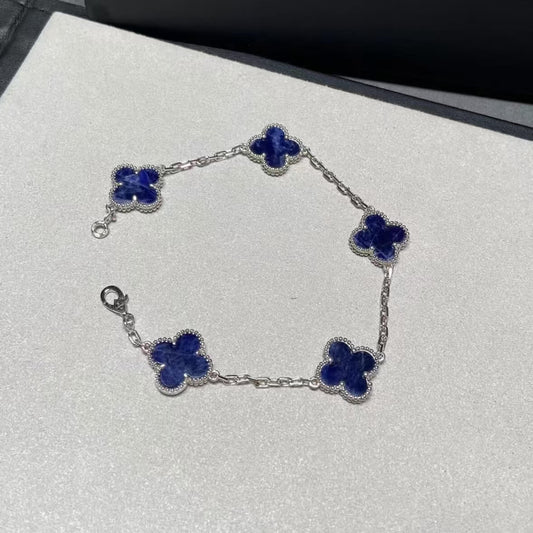 Lucky Clover Adjustable Wrap Bracelet