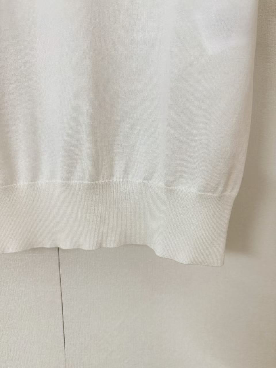 Four-Leaf Clover Embroidery Short Sleeve