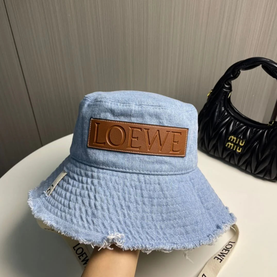 Vintage Textured Knit-Look Bucket Hat