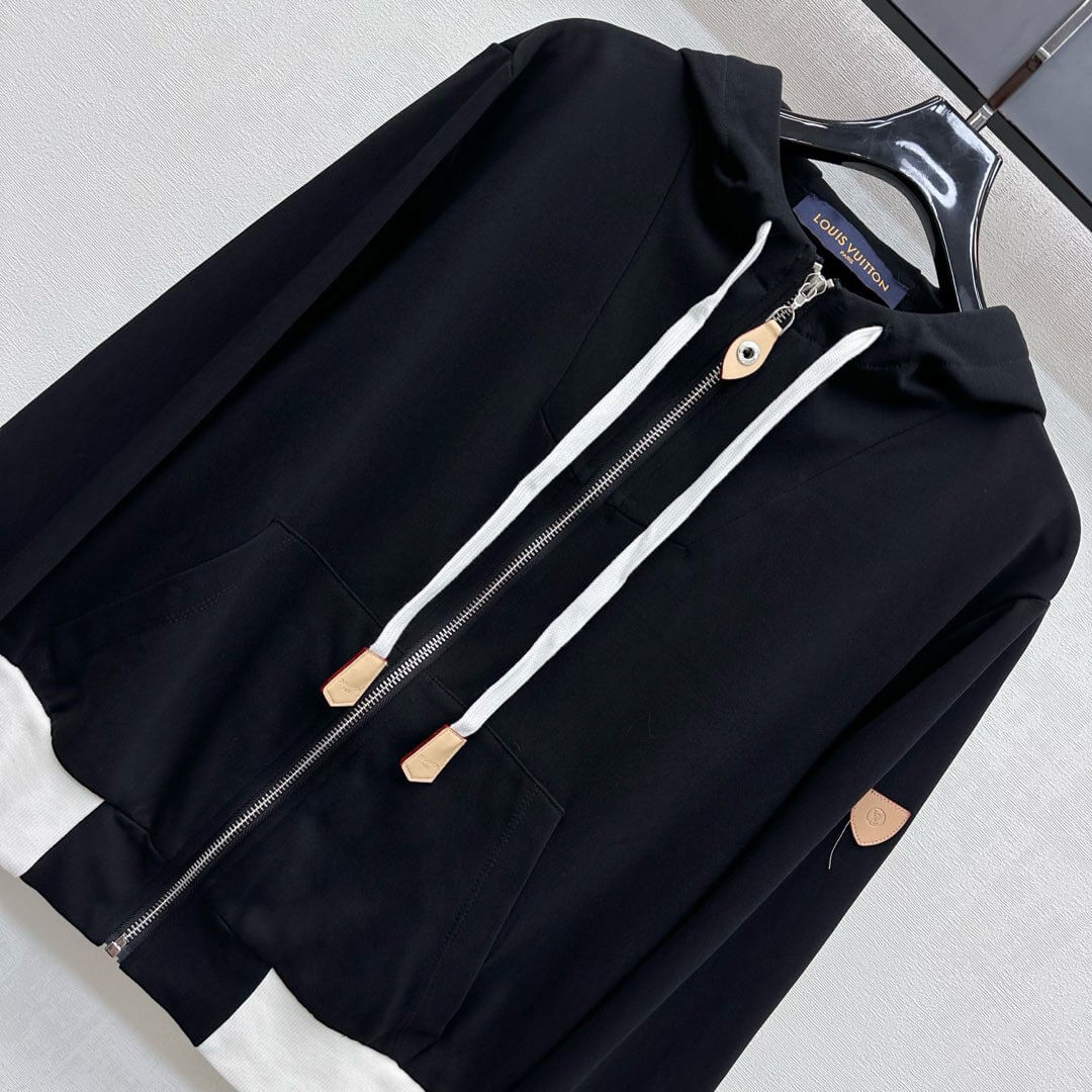 Striped Hoodie Short Set