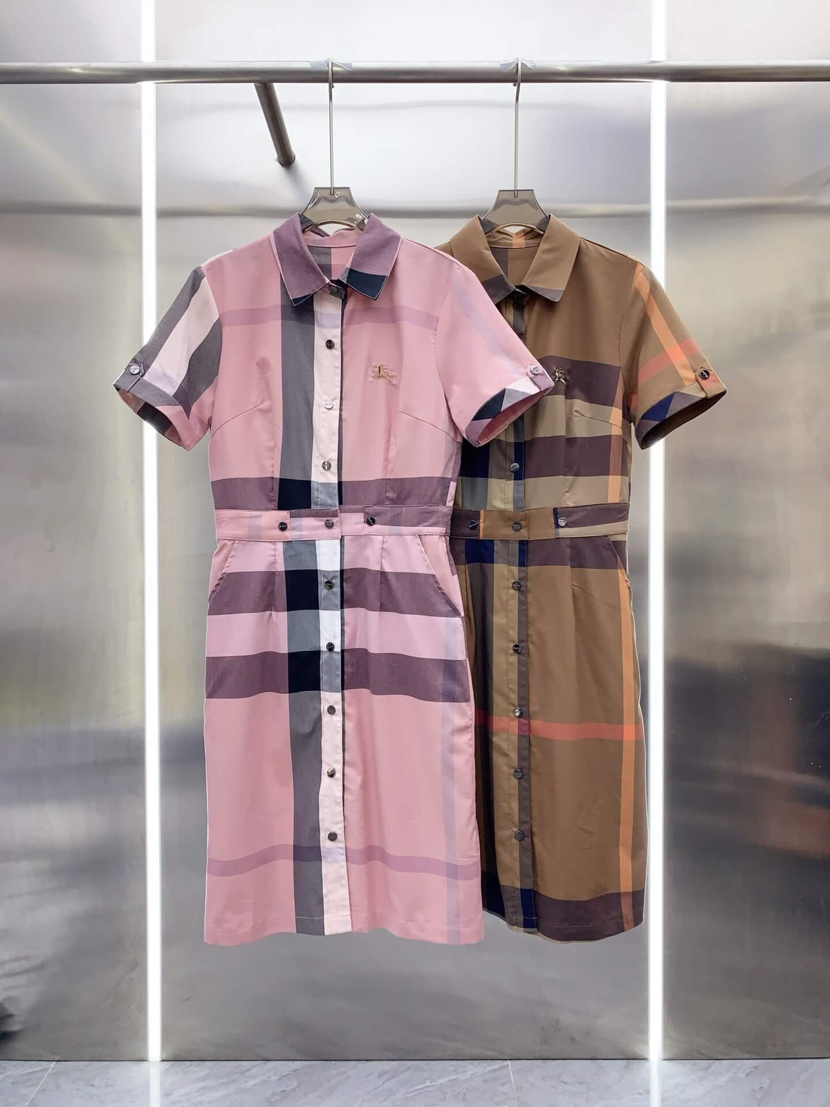 Pocket Classic Check Dress
