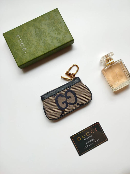 Textured Weave Mini Wallet