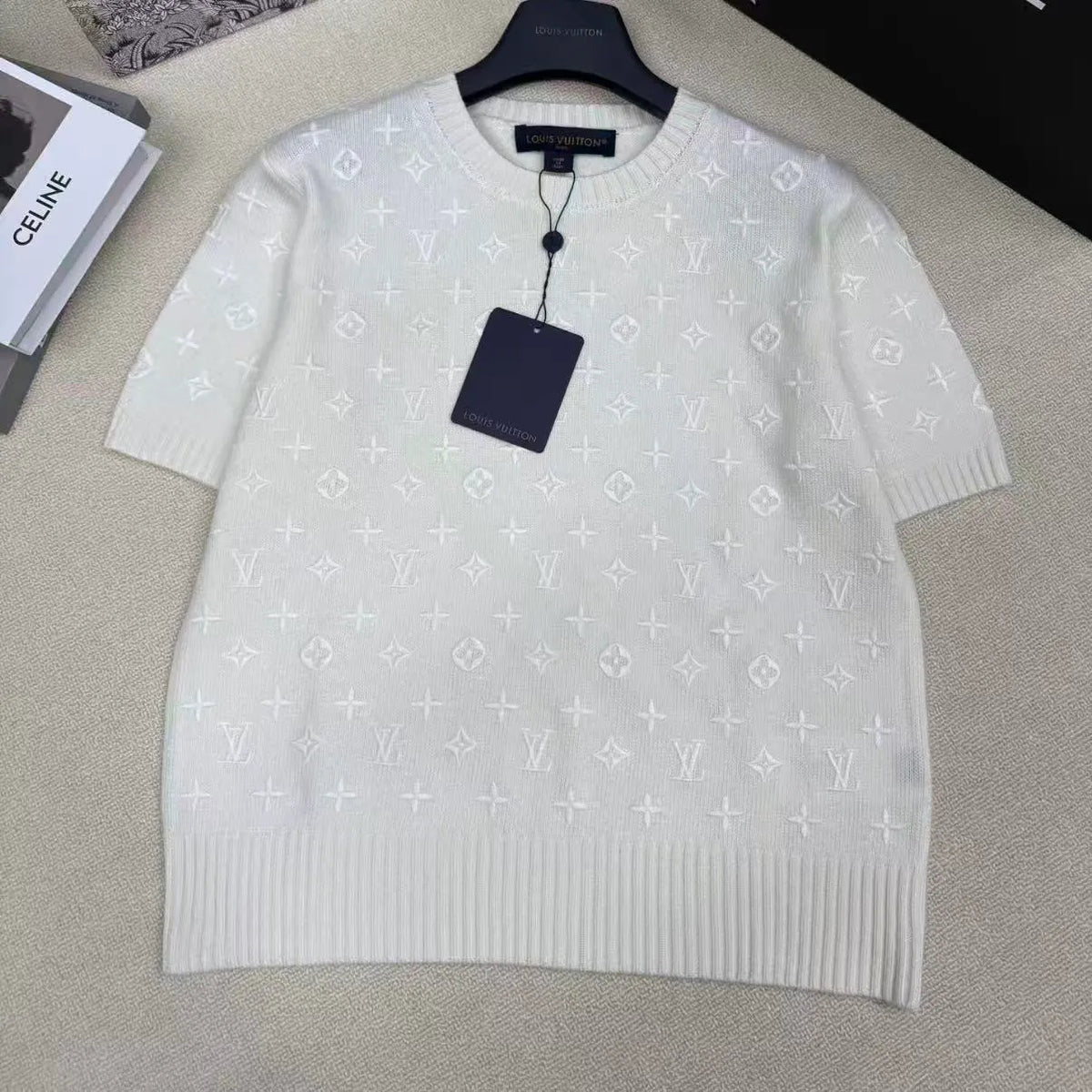 Monogram Knit T-Shirt