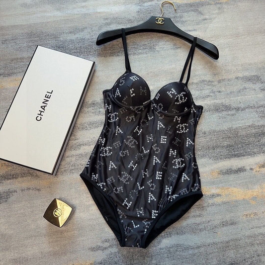 Chic Spaghetti Strap Swimsuit
