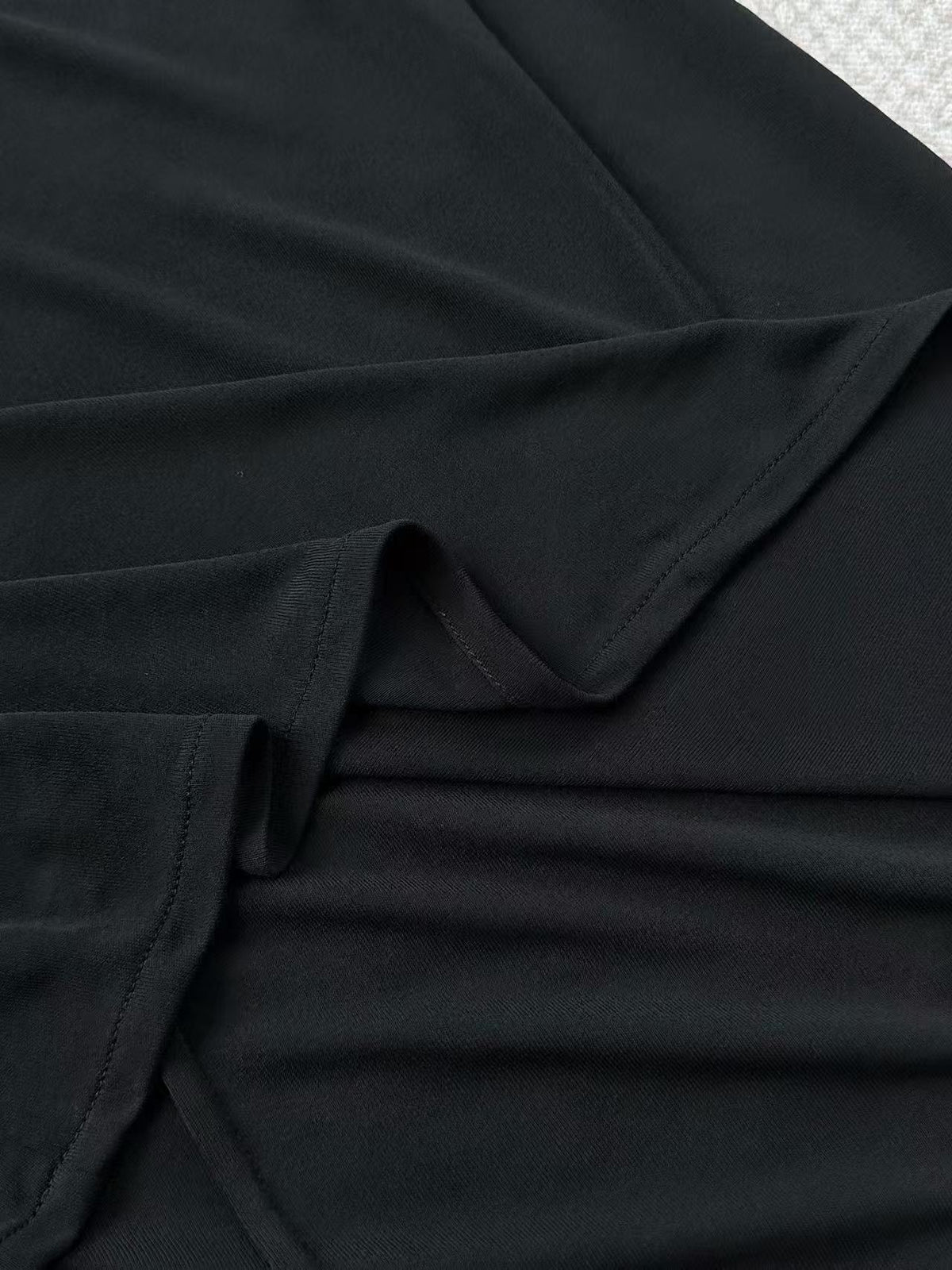 Minimalist Low-Neck Slip Dress
