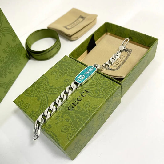 Geometric Link Bracelet