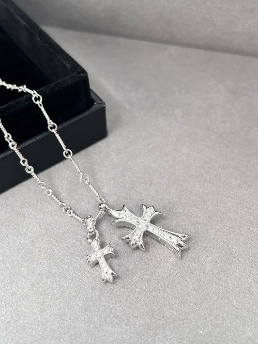 Cross Diamond Necklace