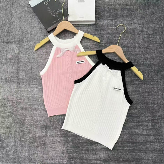 Ribbed Sleeveless Vest
