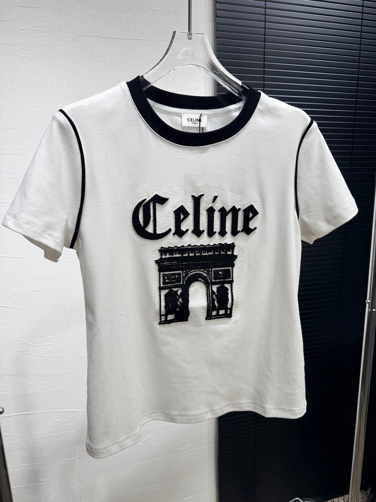 Vintage Letter Patch Slim Top