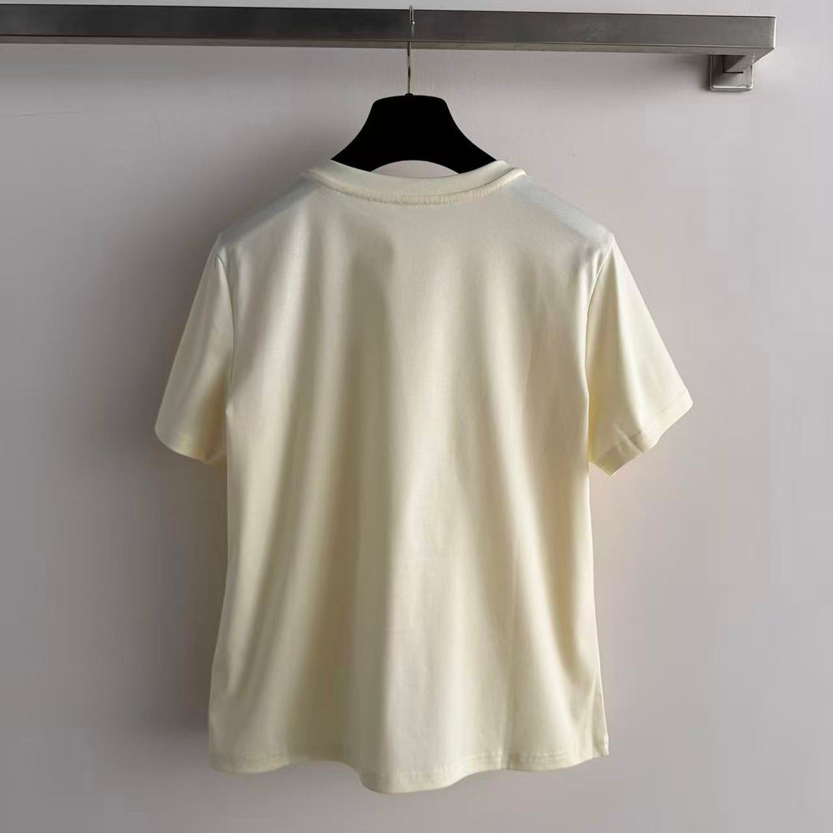 Delicate Embroidery T-Shirt and Skirt Set