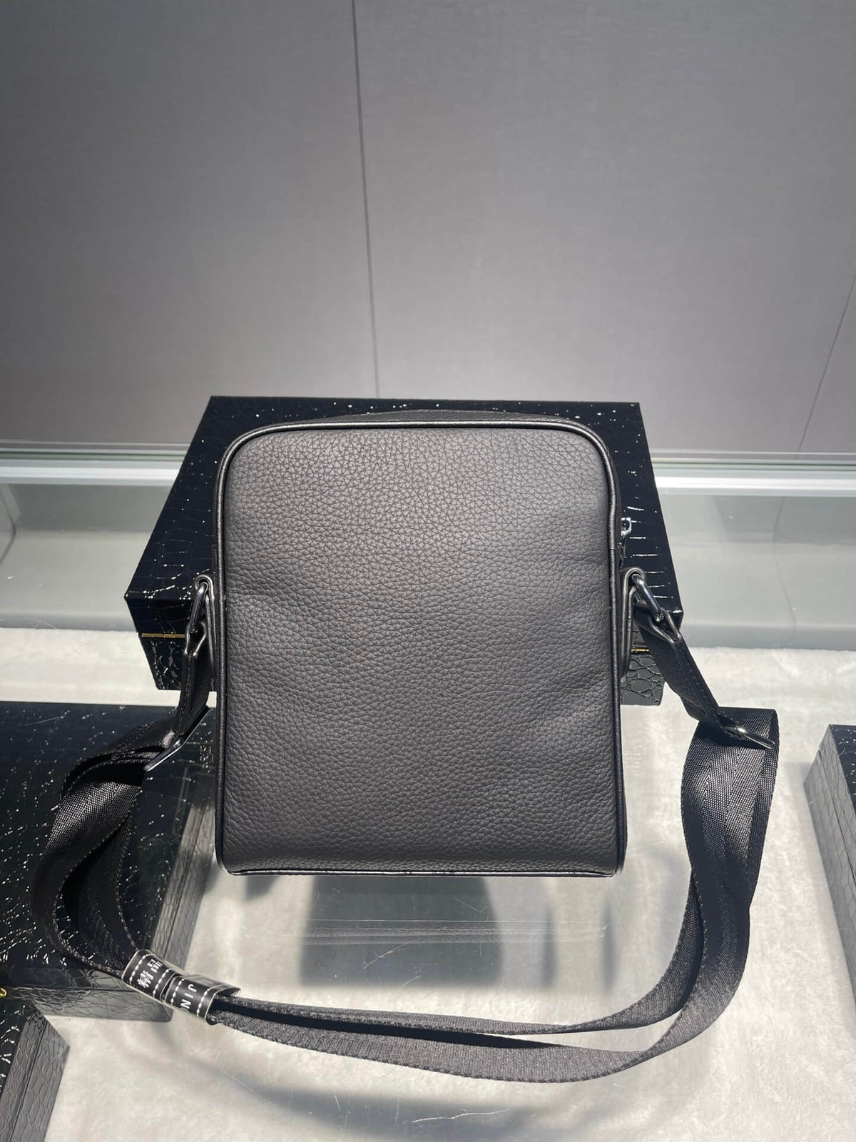 Business Leather Crossbody Bag