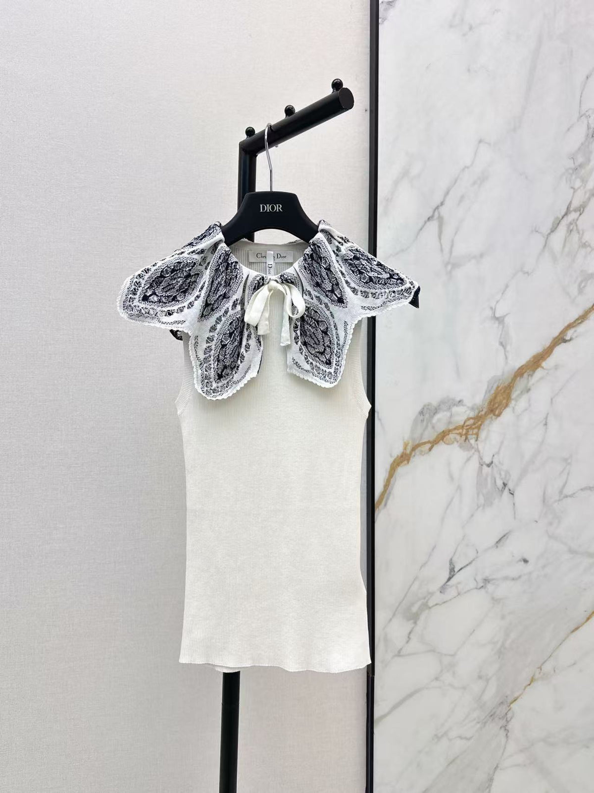 Runway Edition Ruffled Vest