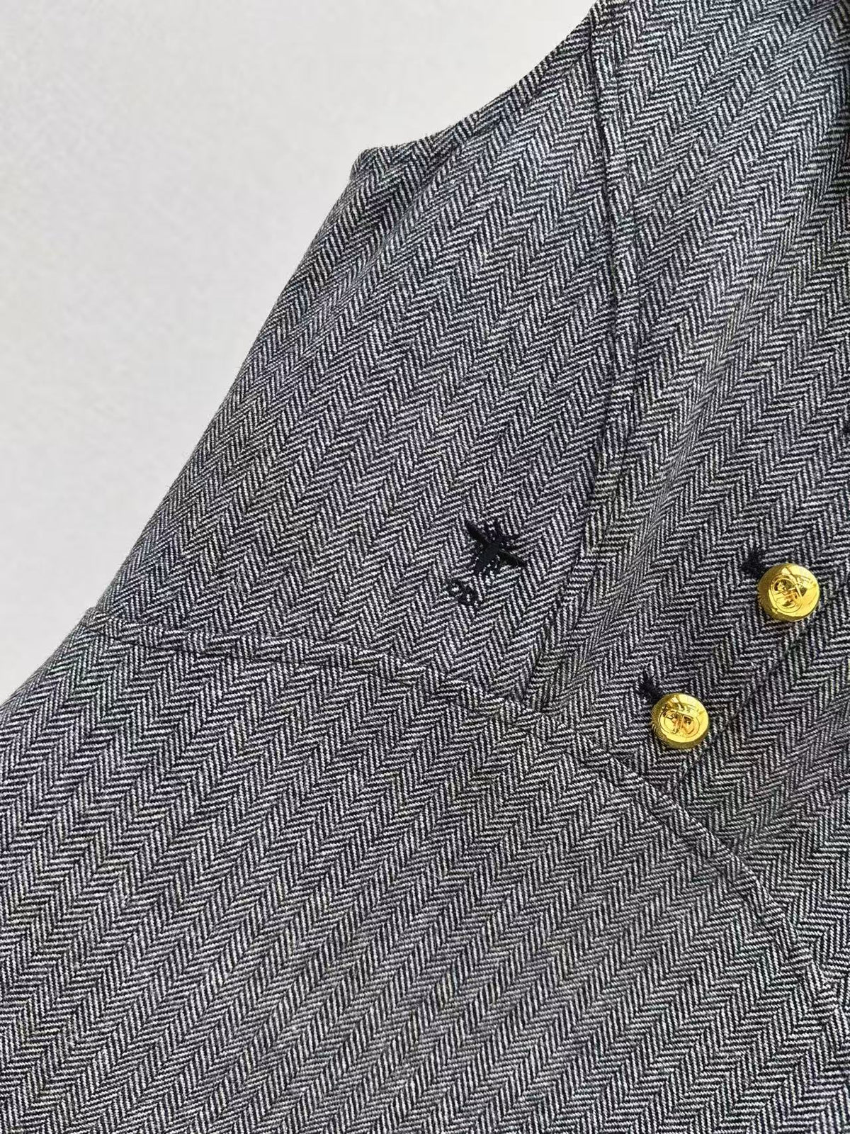 Bee Stitch Collared Tank Dress