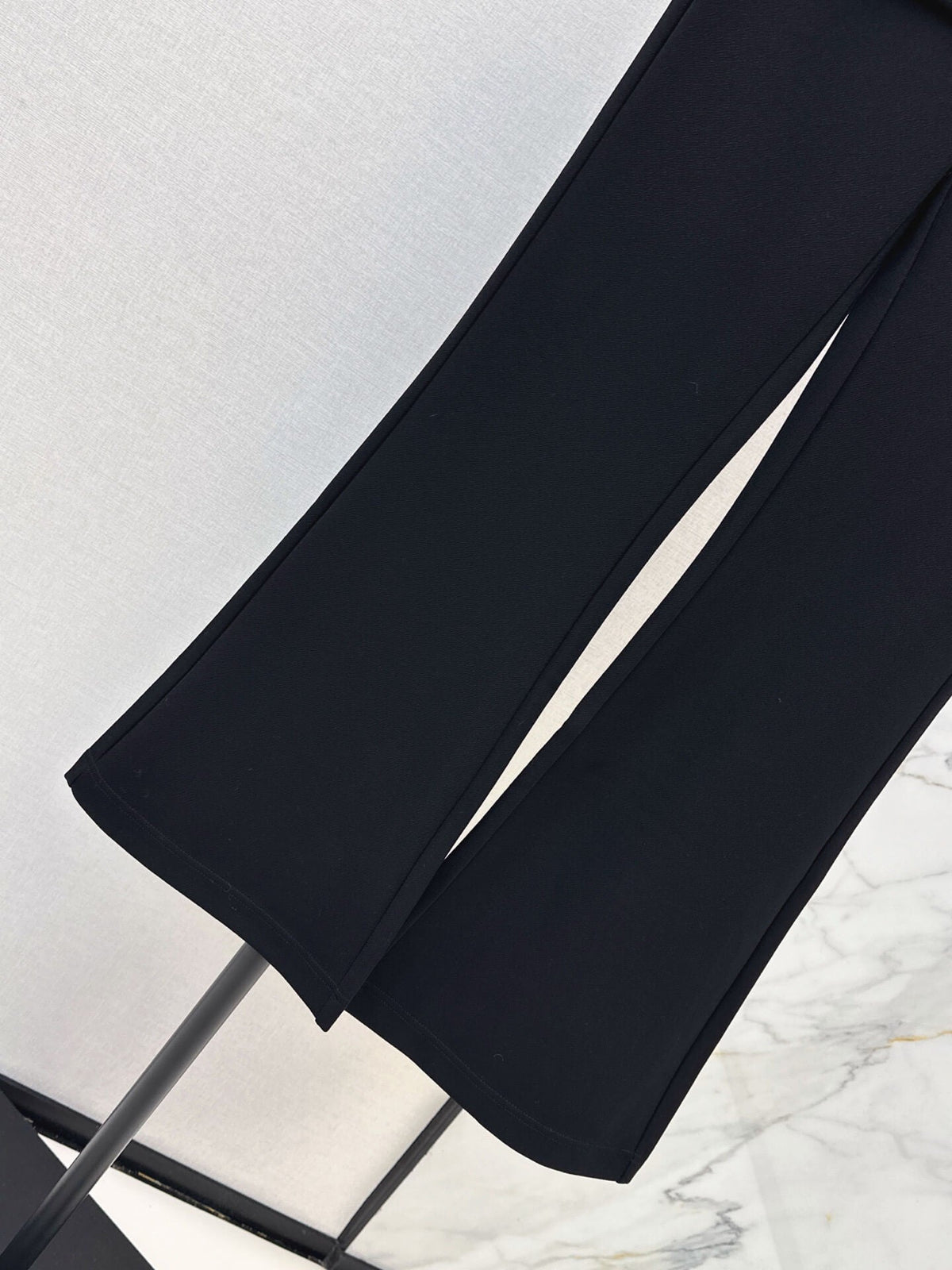 Fake Two-Piece Flare Pants