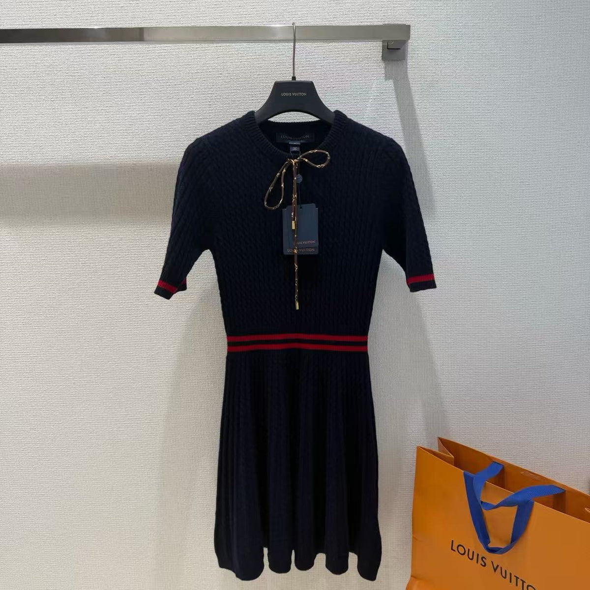 Retro Knit Dress