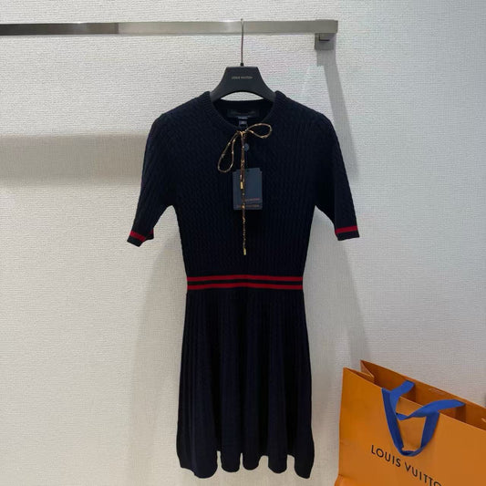 Retro Knit Dress