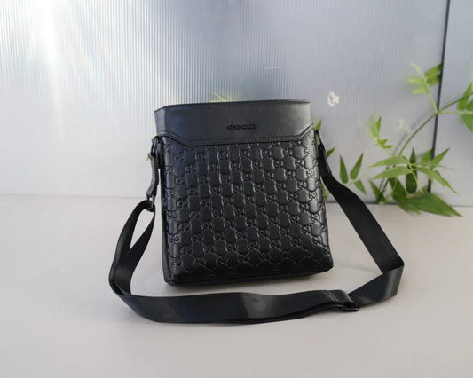 Double G Leather Mini Crossbody Bag