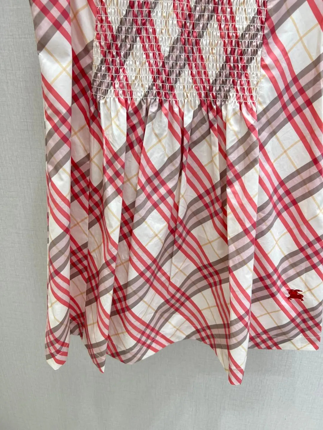 Ruffle Collar Plaid Mini Dress