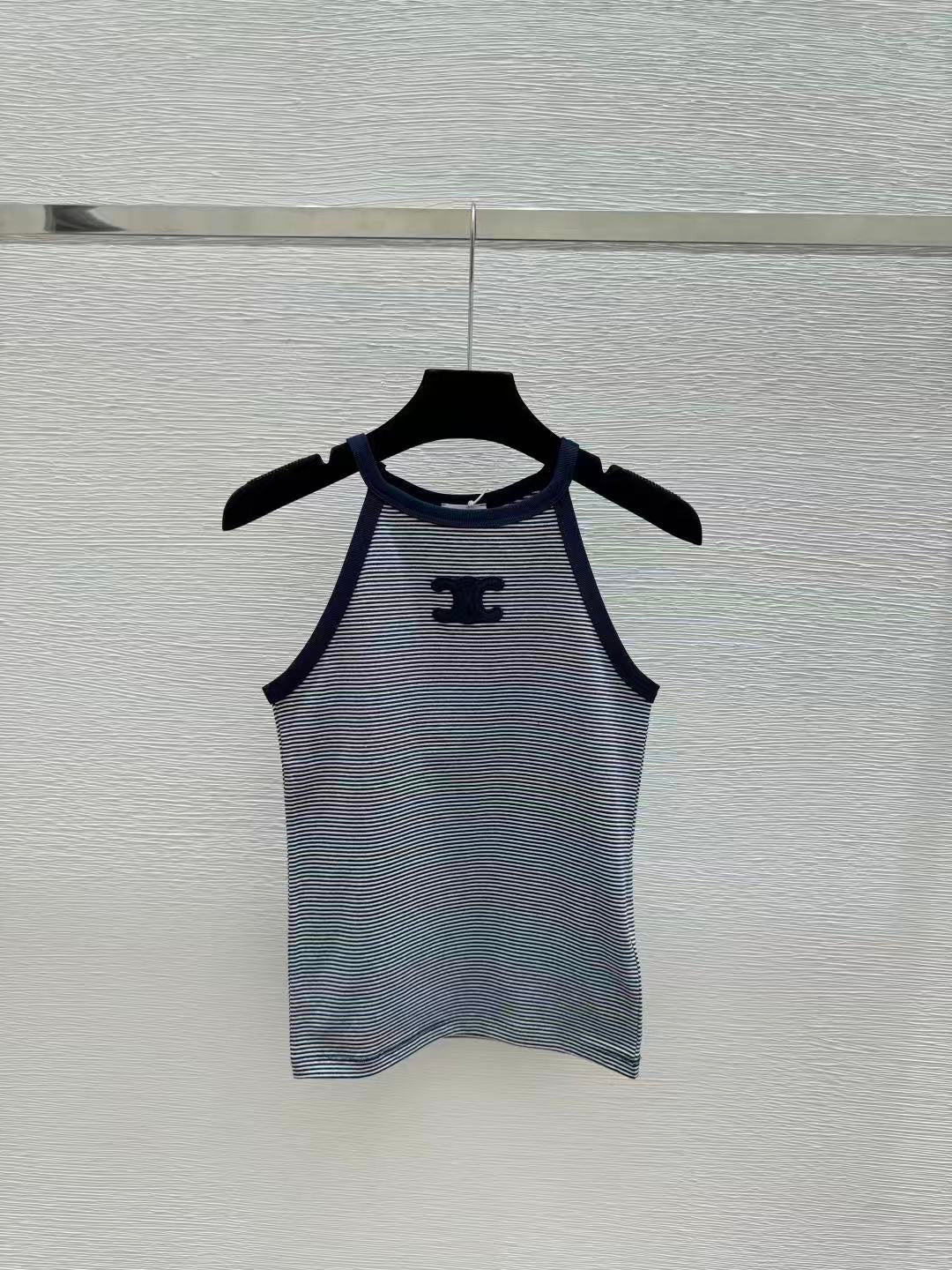 Striped Thin Strap Camisole