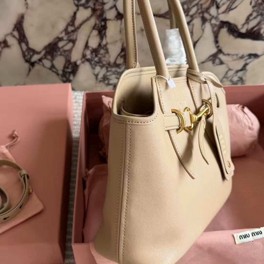 Retro Leather Mini Tote Bag