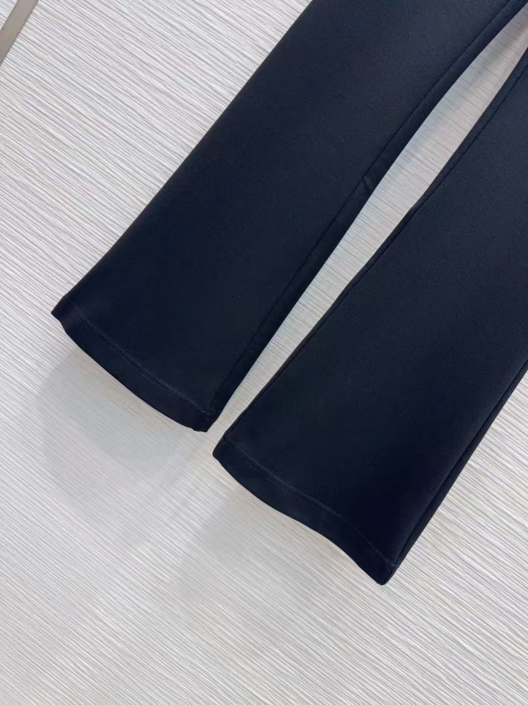 Slim-Fit Flared Casual Pants