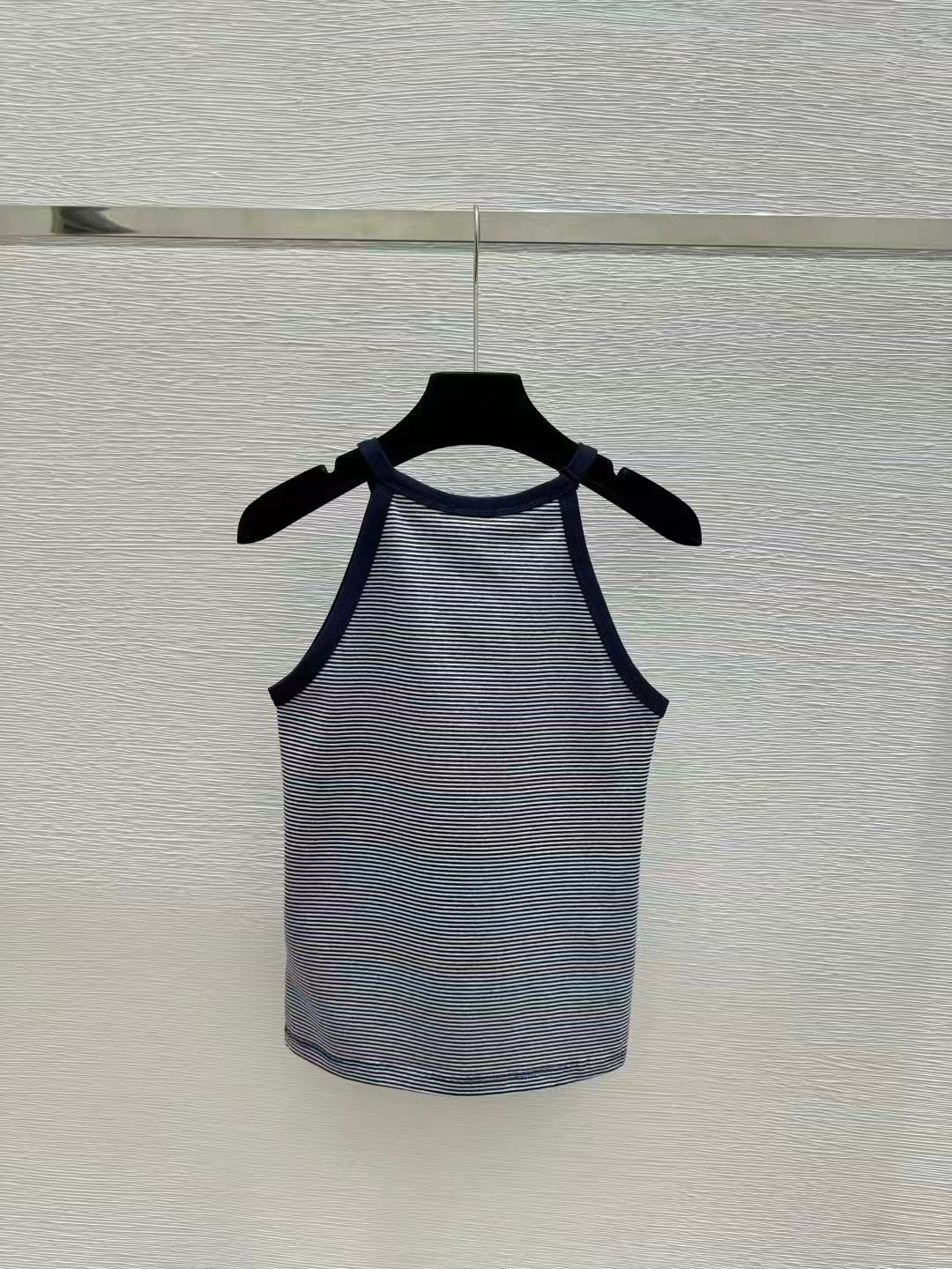 Striped Thin Strap Camisole