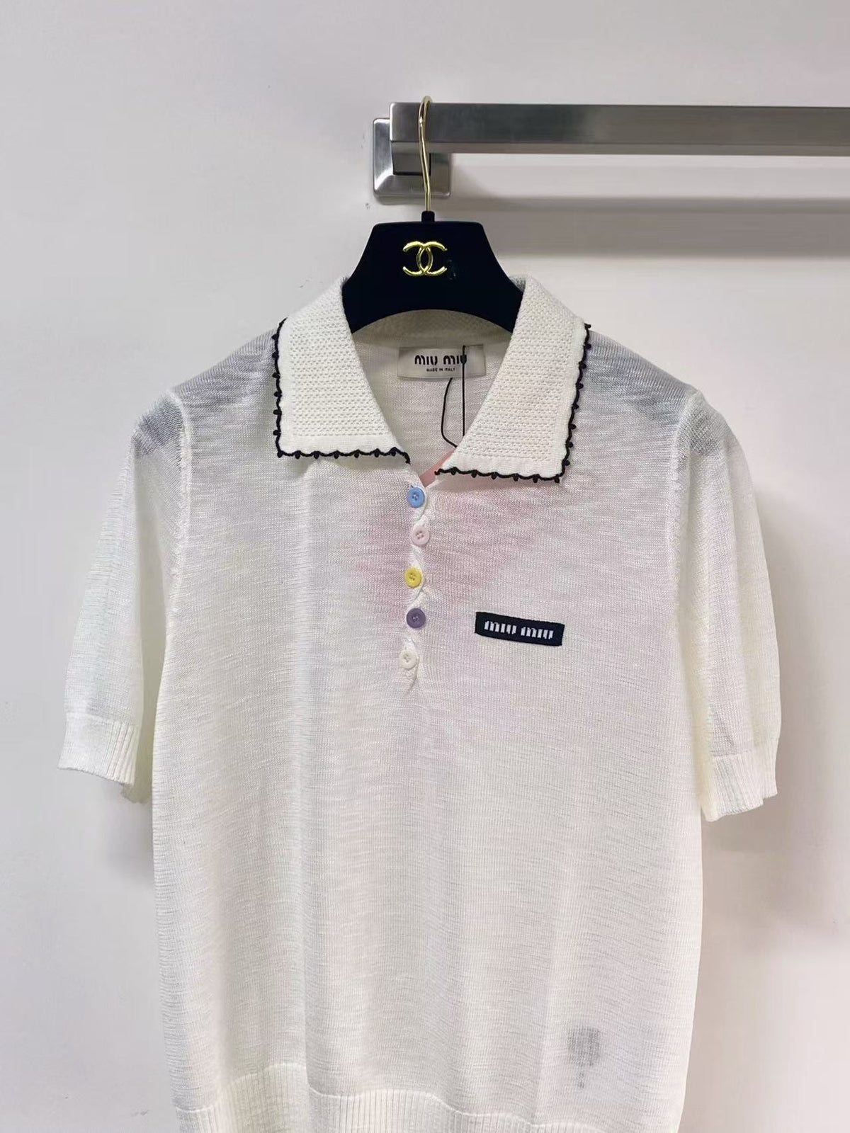 Colorful Button Polo Shirt