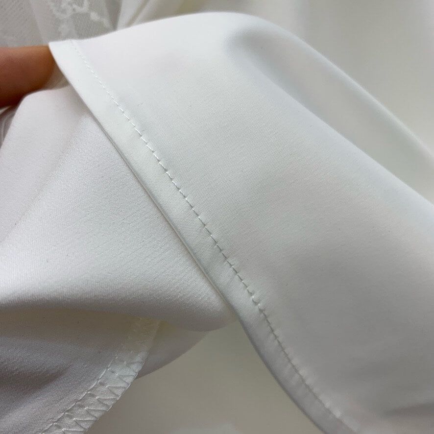 Diamond Jacquard Long Sleeve Shirt
