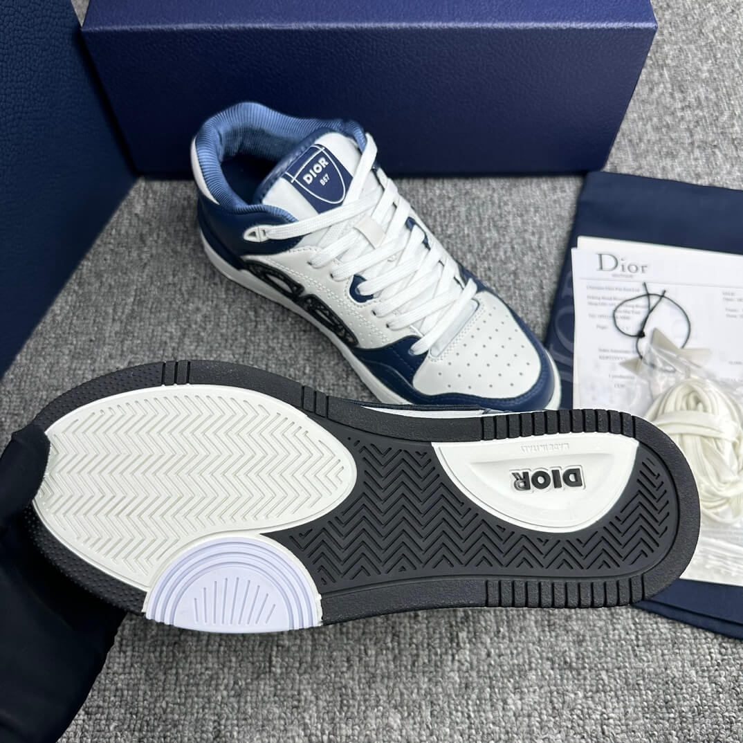Embroidered Letter Sneakers