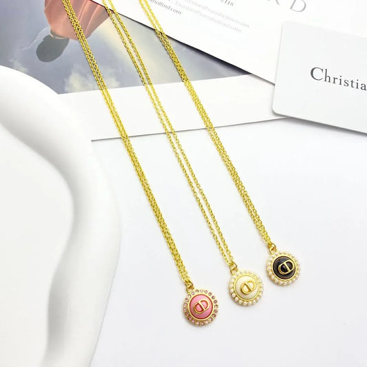 Signature Disk Pendant Chain