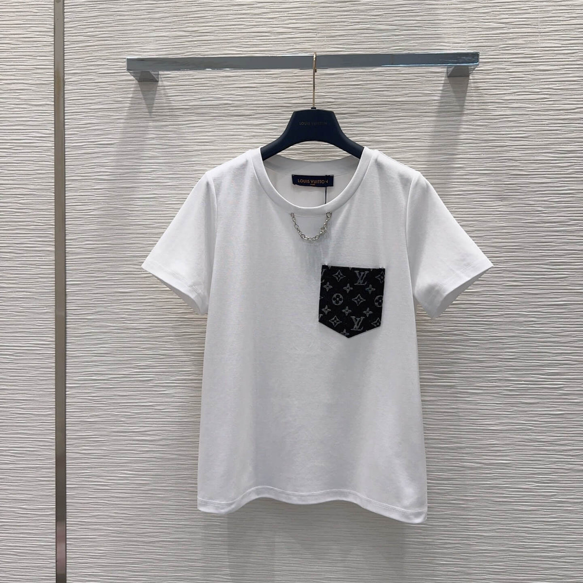 Monogram Pocket Tee Short Set