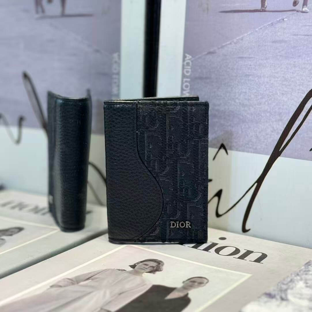 Black Monogram Wallet