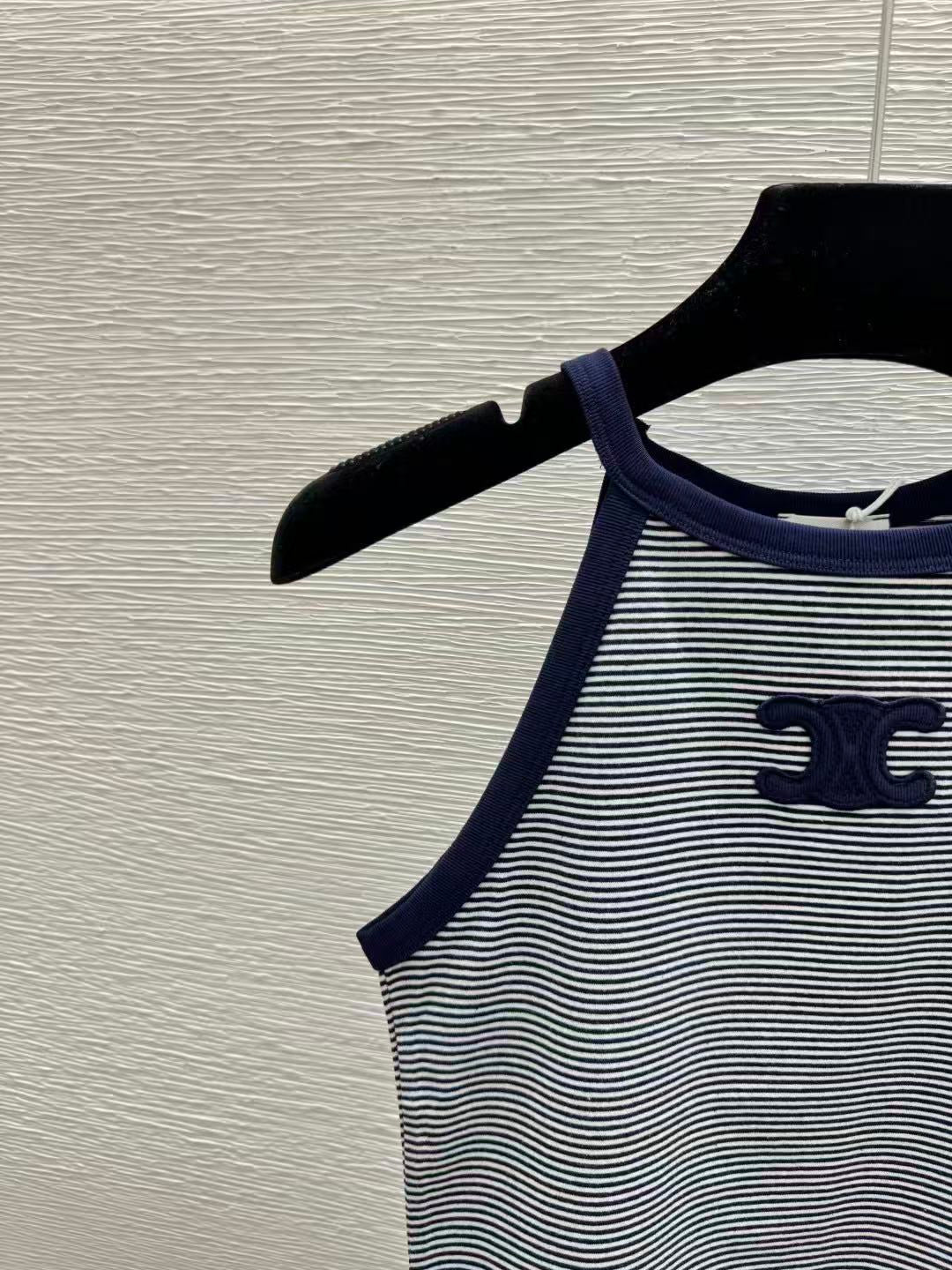 Striped Thin Strap Camisole