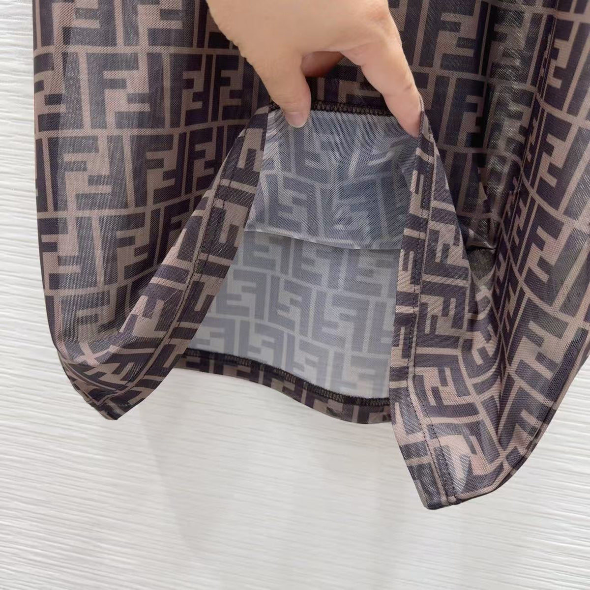 Monogram Mesh T-Shirt