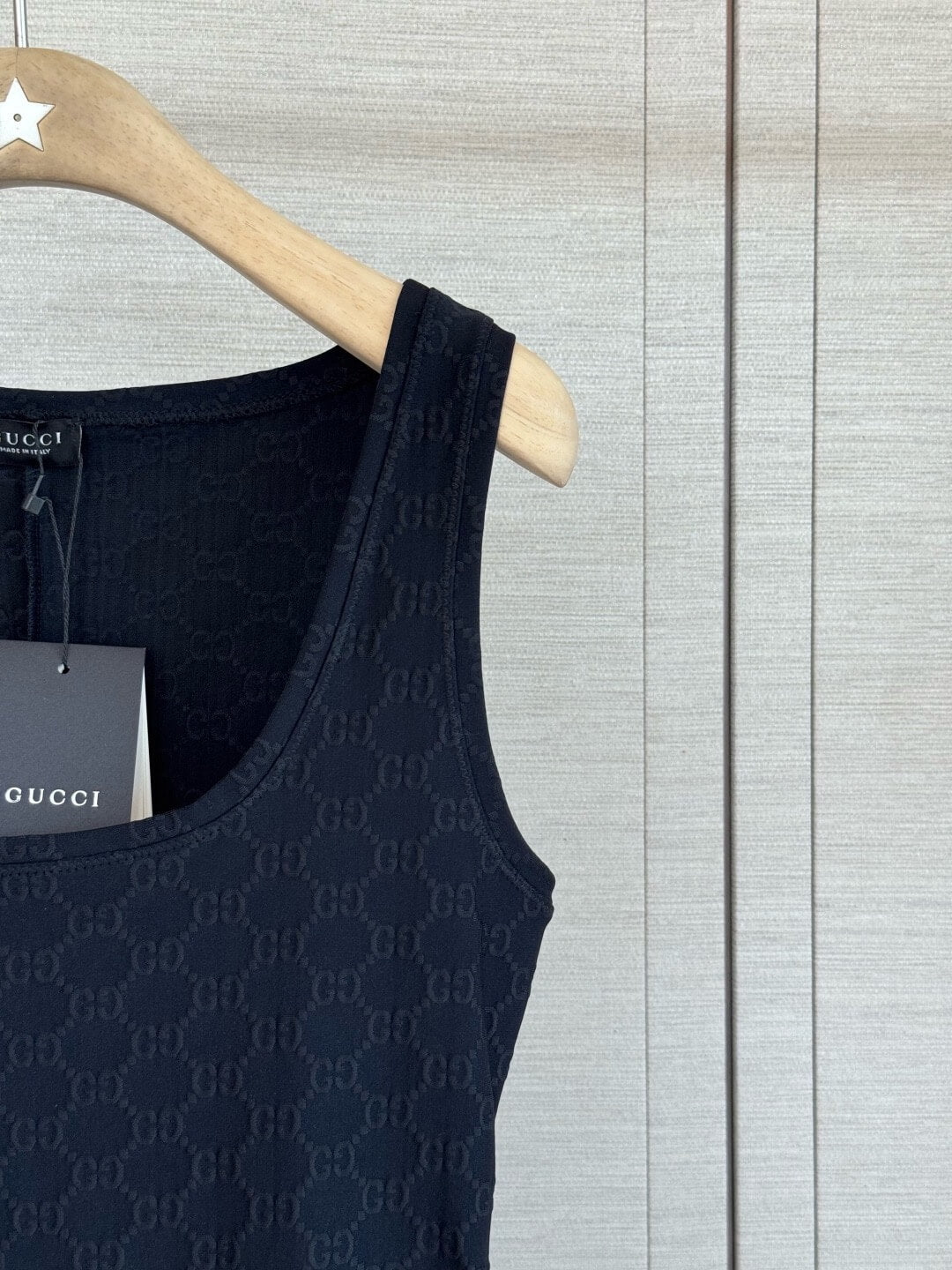 Scoop Neck Jacquard Dress