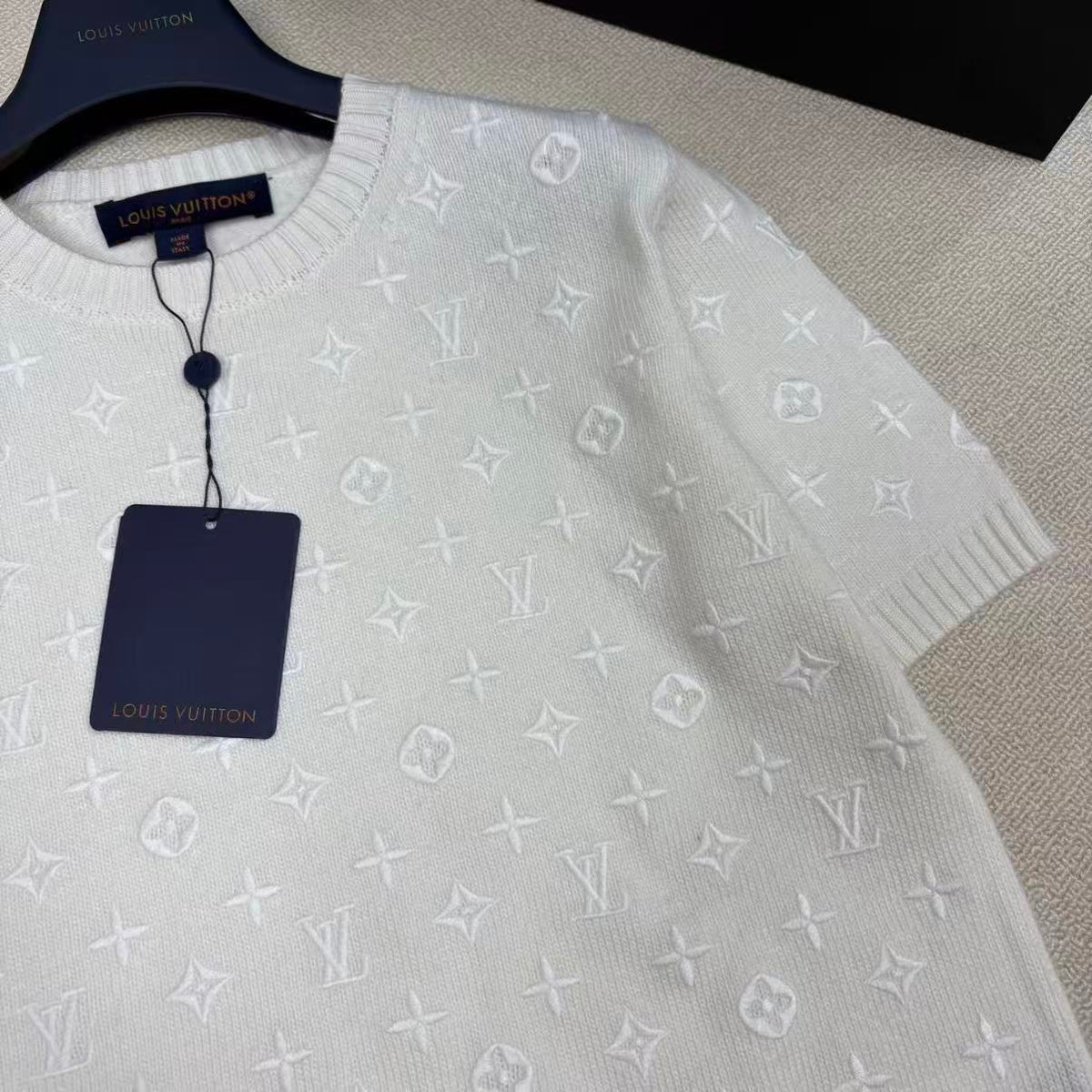 Monogram Knit T-Shirt
