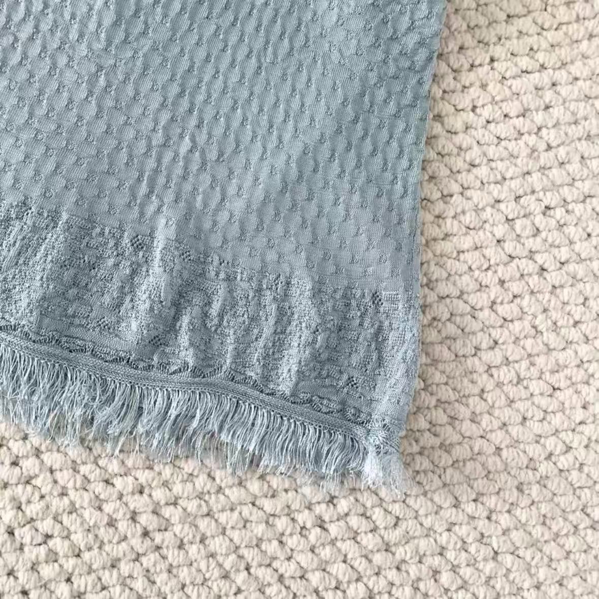 Blue Fringe Camisole