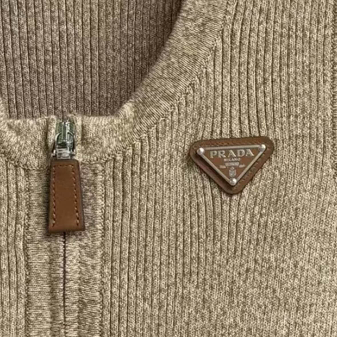 Minimalist Classic Half-Zip Knit Dress