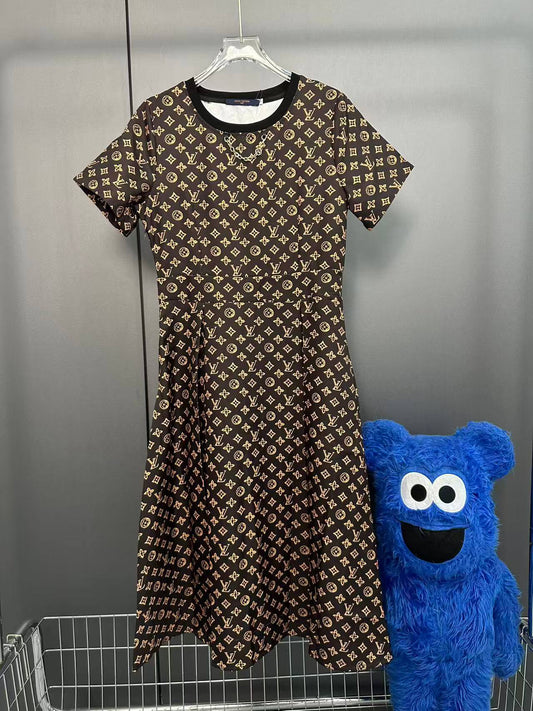 All Over Casual Midi Dress